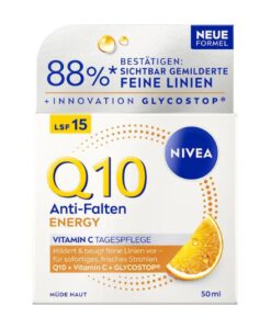 Bộ kem dưỡng da Nivea Q10 Anti-Falten Energy ngày đêm, 2x50 ml