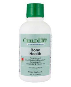Canxi dạng nước Childlife Bone Health bổ sung canxi, magie, D3K2 cho trẻ từ 6 tháng tuổi, 473ml