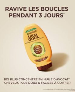 Cặp gội xả Garnier Ultra Doux Huile d’Avocat & Beurre de Karité cho tóc rất khô và xoăn cứng, 250+200ml