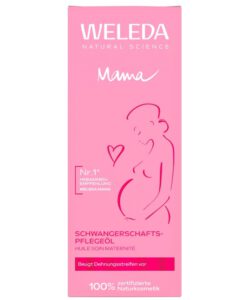 Dầu dưỡng da Weleda Mama Schwangerschafts-Pflegeöl massage chống rạn da bà bầu, 100ml