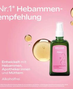 Dầu dưỡng da Weleda Mama Schwangerschafts-Pflegeöl massage chống rạn da bà bầu, 100ml