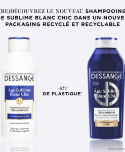 Dầu gội Dessange Âge Sublime Blanc Chic cho tóc bạc, tóc tẩy, 280ml
