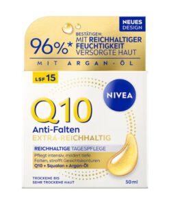 Kem dưỡng da Nivea Q10 Anti-Falten Extra Reichhaltige Tagespflege ban ngày cho da rất khô, 50ml