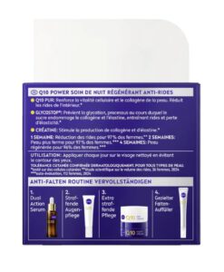 Kem dưỡng da Nivea Q10 Anti-Falten Power Regenerierend ban đêm, 50 ml