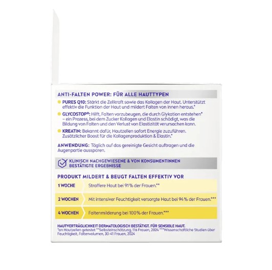 Kem dưỡng da NIVEA Q10 Anti-Falten Power Straffend LSF 15 ban ngày, 50 ml Kem dưỡng da NIVEA Q10 Anti-Falten Power Straffend LSF 15 ban ngày, 50 ml