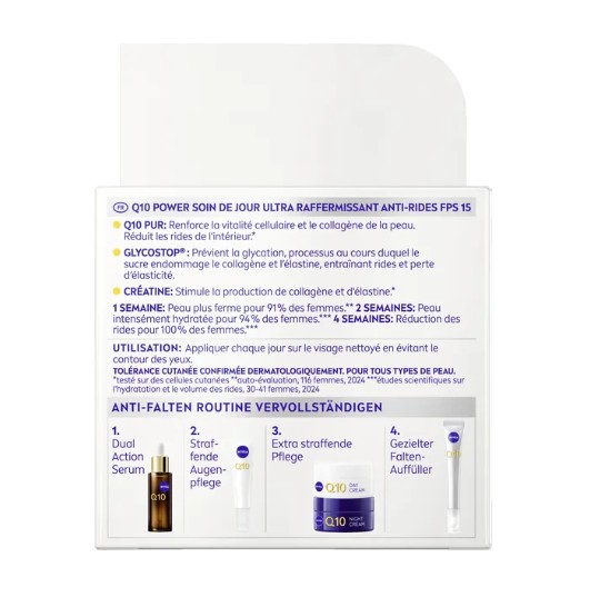 Kem dưỡng da NIVEA Q10 Anti-Falten Power Straffend LSF 15 ban ngày, 50 ml Kem dưỡng da NIVEA Q10 Anti-Falten Power Straffend LSF 15 ban ngày, 50 ml