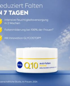 Kem dưỡng da NIVEA Q10 Anti-Falten Power Straffend LSF 15 ban ngày, 50 ml