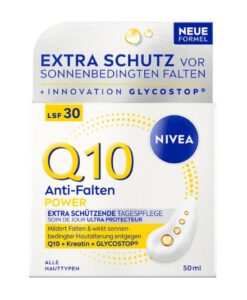 Kem dưỡng da NIVEA Q10 Anti-Falten Power Straffend LSF 30 ban ngày, 50 ml