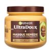 Kem ủ tóc Garnier Ultra Doux Huile d’Avocat & Beurre de Karité cho tóc rất khô và xoăn cứng, 340ml