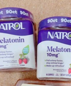 Kẹo dẻo hỗ trợ ngủ ngon Natrol Melatonin 5mg Gummies, 90 viên