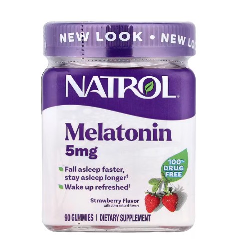 Kẹo dẻo hỗ trợ ngủ ngon Natrol Melatonin 5mg Gummies, 90 viên Kẹo dẻo hỗ trợ ngủ ngon Natrol Melatonin 5mg Gummies, 90 viên