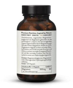 Magie hữu cơ Sunday Natural Magnesium Glycinate Depot 150mg, 120 viên