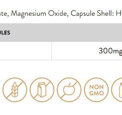 Magie hữu cơ Sunday Natural Magnesium Glycinate Depot 150mg, 120 viên