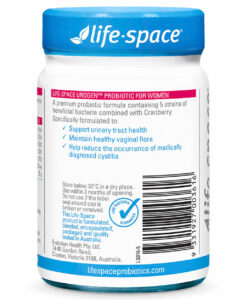 Men vi sinh Life Space Urogen Probiotic For Women bổ sung lợi khuẩn cho phụ nữ, 40 viên