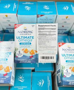 Nordic Naturals Ultimate Omega Junior bổ sung DHA cho trẻ em từ 6 tuổi, 120 viên