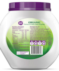 Sữa bột A2 nguyên kem hữu cơ cao cấp A2 Organic Premium Full Cream, 800g