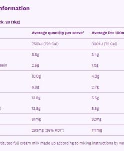 Sữa bột A2 nguyên kem Full Cream A2 Milk, 1 kg
