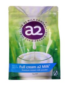 Sữa bột A2 nguyên kem Full Cream A2 Milk, 1 kg