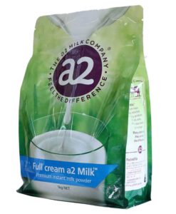 Sữa bột A2 nguyên kem Full Cream A2 Milk, 1 kg