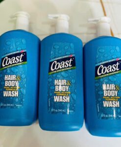 Sữa tắm gội nam Coast Hair And Body Wash 2in1, 946ml