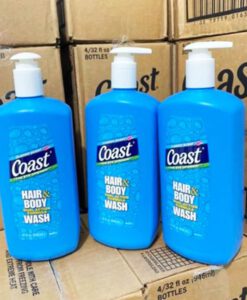 Sữa tắm gội nam Coast Hair And Body Wash 2in1, 946ml