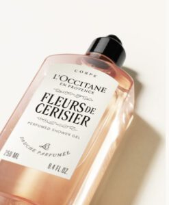 Sữa tắm L'Occitane Fleurs de Cerisier Douche Parfumé hương hoa anh đào, 250ml