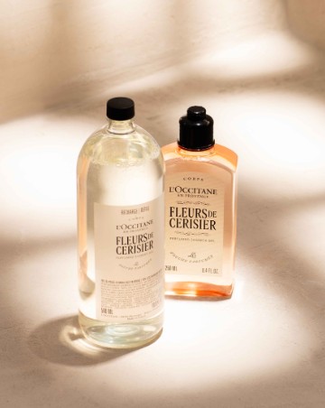 Sữa tắm L'Occitane Fleurs de Cerisier Douche Parfumé hương hoa anh đào, 250ml Sữa tắm L'Occitane Fleurs de Cerisier Douche Parfumé hương hoa anh đào, 250ml