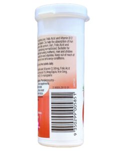 Viên ngậm bổ sung sắt vị dâu Iron Melts Chewable Tablets, 50 viên