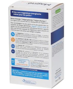Viên ngậm Nutreov Magné Control Junior & Adultes Magnesium Marine bổ sung magie, 60 viên
