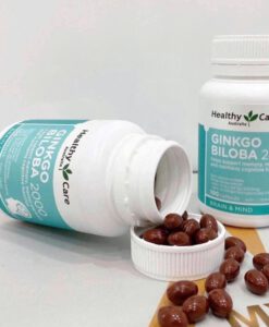 Viên uống bổ não Healthy Care Ginkgo Biloba 2000mg, 100 viên