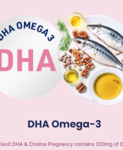 Viên uống DHA cho bà bầu Elevit DHA & Choline Pregnancy, 60 viên