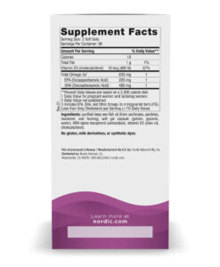 Viên uống DHA bà bầu Nordic Naturals Prenatal DHA, 180 viên