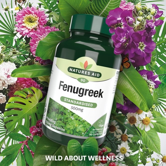 Viên uống lợi sữa Natures Aid Fenugreek 500mg, 90 viên Viên uống lợi sữa Natures Aid Fenugreek 500mg, 90 viên