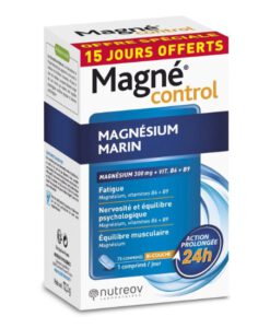Viên uống Nutreov Magné Control Magnesium Marine bổ sung magie, 75 viên