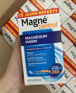 Viên uống Nutreov Magné Control Magnesium Marine bổ sung magie, 75 viên