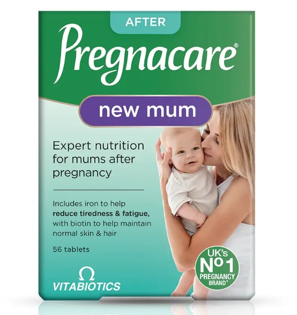 Vitamin tổng hợp Vitabiotics Pregnacare New Mum cho phụ nữ sau sinh, 56 viên Vitamin tổng hợp Vitabiotics Pregnacare New Mum cho phụ nữ sau sinh, 56 viên
