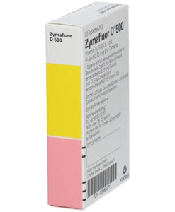 Zymafluor D 500 I.E bổ sung vitamin D3 cho trẻ sơ sinh và trẻ nhỏ, 90 viên