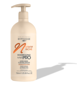 Cặp dầu gội và kem ủ tóc Byphasse Nutritif Riche Hair Pro nuôi dưỡng chuyên sâu, 750+500ml