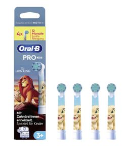 Đầu bàn chải điện Oral-B KIDS Lion King cho trẻ em, 4 chiếc