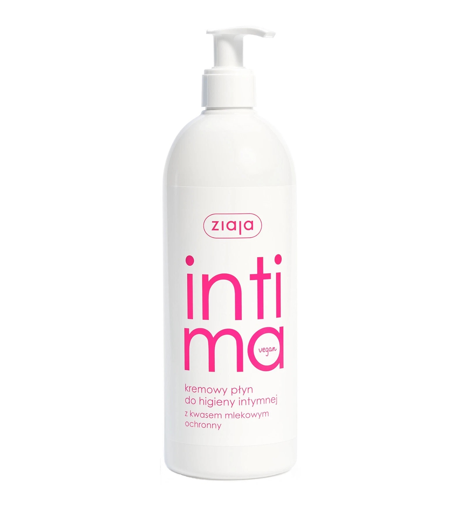 Dung dịch vệ sinh Ziaja Imtima Axit Lactic (hồng), 500ml Dung dịch vệ sinh Ziaja Imtima Axit Lactic (hồng), 500ml