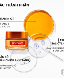 Kem dưỡng da Loreal Revitalift Soin Éclat Vitamine C làm sáng da, giảm nếp nhăn, 50ml