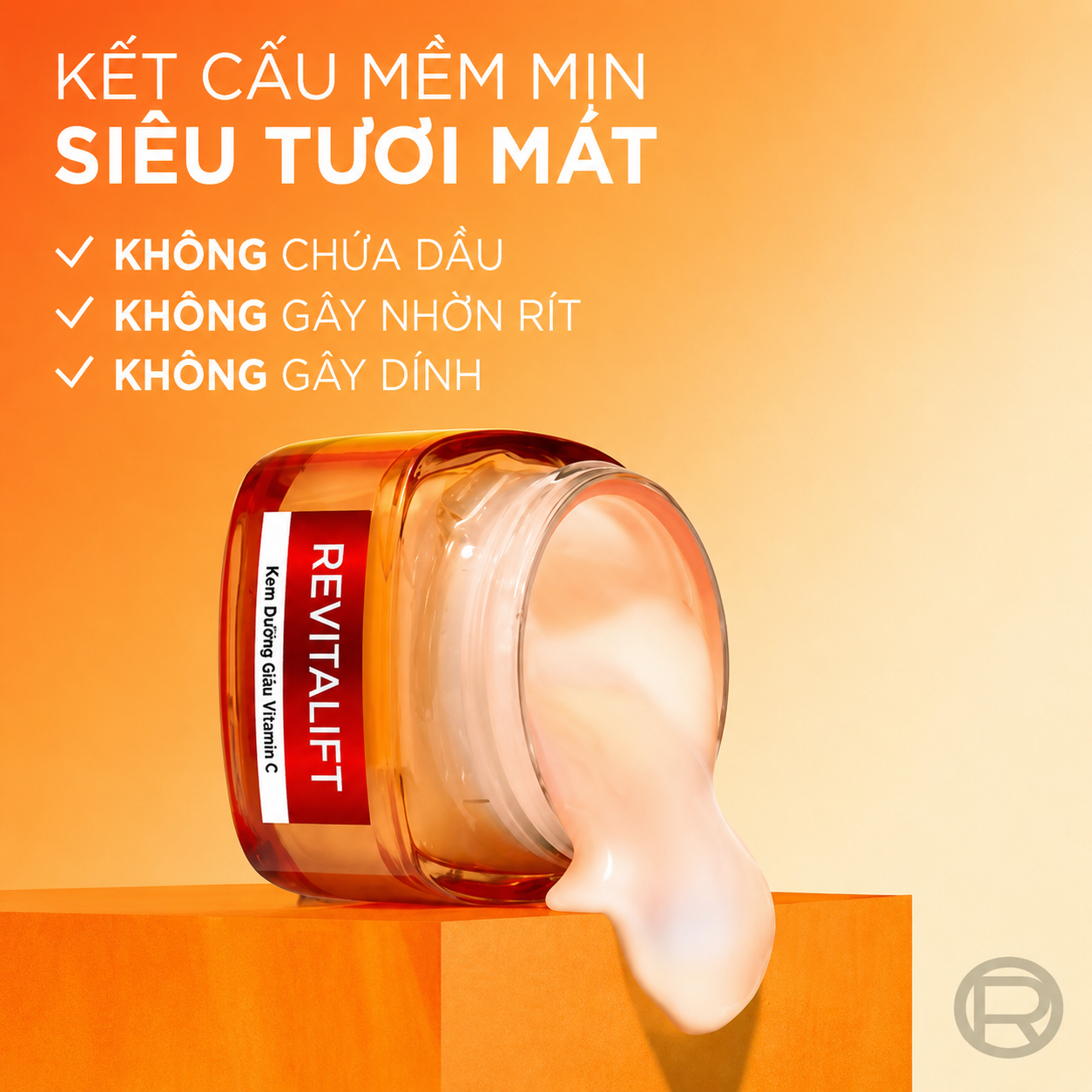 Kem dưỡng da Loreal Revitalift Soin Éclat Vitamine C làm sáng da, giảm nếp nhăn, 50ml Kem dưỡng da Loreal Revitalift Soin Éclat Vitamine C làm sáng da, giảm nếp nhăn, 50ml
