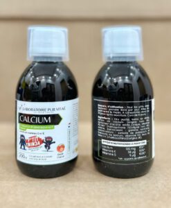Siro canxi hữu cơ Laboratoire Pur Vitaé Ptit Ninja Calcium cho trẻ em, 200ml