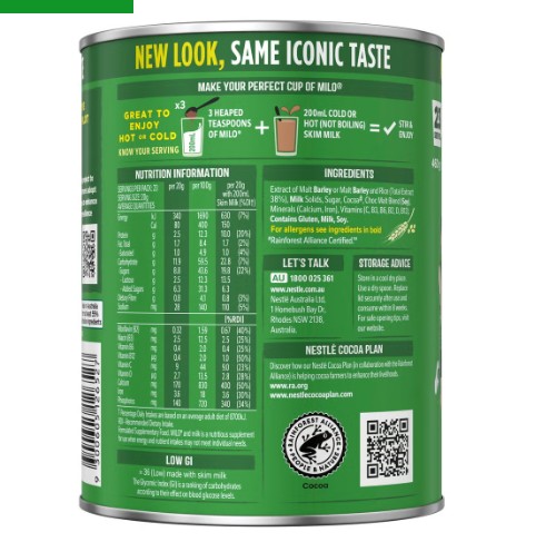 Sữa Nestlé MILO Powder, 1 kg {Úc} Sữa Nestlé MILO Powder, 1 kg {Úc}