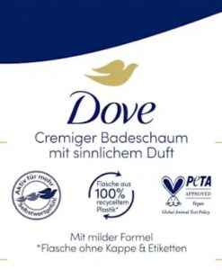 Sữa tắm Dove Cremebad Reichhaltige Pflege Original, 750ml