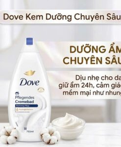 Sữa tắm Dove Cremebad Reichhaltige Pflege Original, 750ml