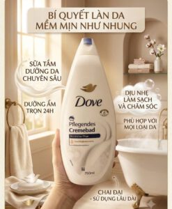 Sữa tắm Dove Cremebad Reichhaltige Pflege Original, 750ml