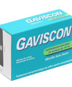Thuốc dạ dày Gaviscon chống ợ nóng, trào ngược dạ dày, 24 gói