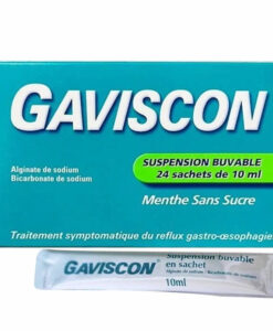 Thuốc dạ dày Gaviscon chống ợ nóng, trào ngược dạ dày, 24 gói