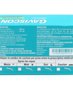 Thuốc dạ dày Gaviscon chống ợ nóng, trào ngược dạ dày, 24 gói